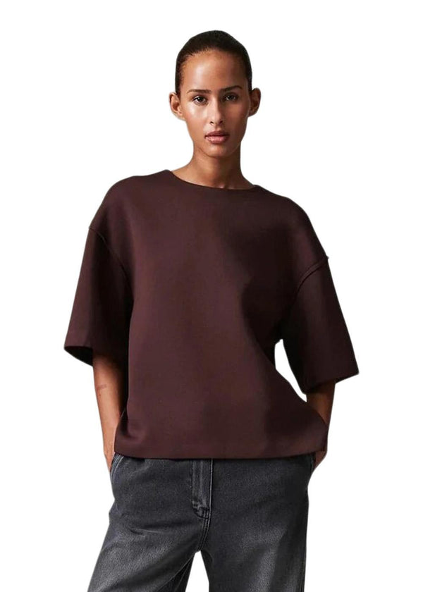 Amalie - Scuba - Chocolate Plum-Top-DAY Birger et Mikkelsen-Butler Loftet