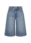 Augusta Long Shorts Wash Palencia - Denim Blue-Shorts-Ivy Copenhagen-Butler Loftet