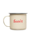 BEAN ENAMEL MUG - Cloud-Accessories-Forét-Butler Loftet
