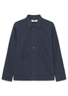 BERRY OVERSHIRT - Navy-Shirts-Forét-Butler Loftet