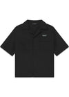 Bakari Short Sleeve Shirt - Black Onyx-Shirts-Bareen-Butler Loftet