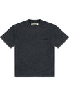 Balo Washed Tee - Black-T-shirts-Woodbird-Butler Loftet