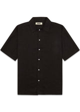 Banks Linen Shirt - Black-Shirts-Woodbird-Butler Loftet