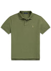Basic Mesh Polo - Dust Green-T-shirts-Ralph Lauren-Butler Loftet