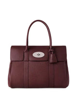 Bayswater Small Classic Grain - Black Cherry-Bags-Mulberry-Butler Loftet