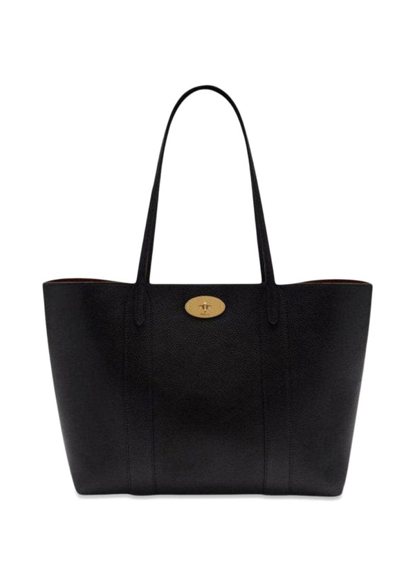 Bayswater Tote Small Classic G - Black-Oak-Bags-Mulberry-Butler Loftet