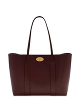 Bayswater Tote Small Classic G - Burgundy-Oxfblue-Bags-Mulberry-Butler Loftet