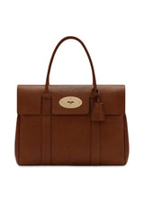 Mulberrys Bayswater Two Tone Small Classic Grain - Oak. Køb designertasker||håndtasker||skuldertasker her.