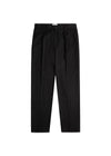 Ben Suit Pant - Black-Pants-Woodbird-Butler Loftet