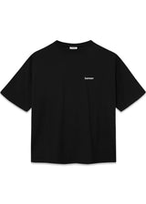 Box fit T-shirt Logo - Black-T-shirts-Bareen-Butler Loftet