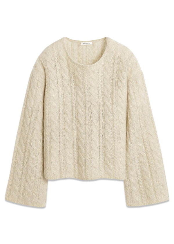 CIERRA - Oyster Grey-Knitwear-By Malene Birger-Butler Loftet