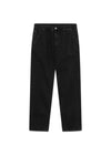 CLAY PANTS - Washed Black Denim-Pants-Forét-Butler Loftet