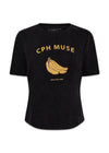CMMUSE-TEE - Black-T-shirts-Copenhagen Muse-Butler Loftet