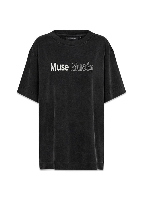 CMMUSE-TEE - Black-T-shirts-Copenhagen Muse-Butler Loftet
