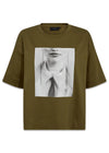 CMMUSE TEE - Military Olive-T-shirts-Copenhagen Muse-Butler Loftet