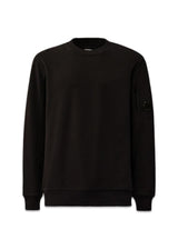 CREW NECK - Black-Sweatshirts-C.P. Company-Butler Loftet