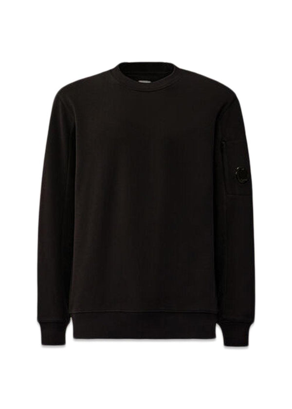CREW NECK - Black-Sweatshirts-C.P. Company-Butler Loftet
