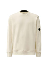CREW NECK - White-Sweatshirts-C.P. Company-Butler Loftet