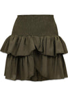 Carin R Skirt - Army-Skirts-Neo Noir-Butler Loftet