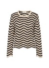 CaryMD o-neck - Summer Sand Black-Knitwear-Modström-Butler Loftet