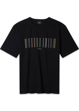 Casual Fit T-Shirt Stripe - Black-T-shirts-Paul Smith - PS-Butler Loftet