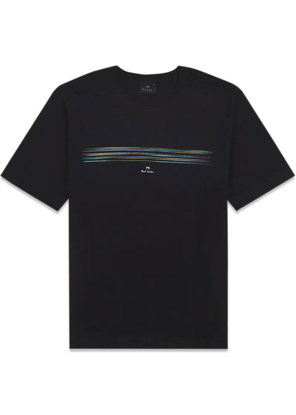 Casual Fit T-Shirt Stripes - Black-T-shirts-Paul Smith - PS-Butler Loftet