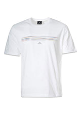 Casual Fit T-Shirt Stripes - White-T-shirts-Paul Smith - PS-Butler Loftet
