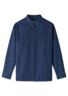 Chemise Malo Logo - Indigo-Shirts-A.P.C-Butler Loftet