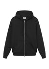 Classic Logo Zip Hoodie - Black-Hoodies-Bareen-Butler Loftet