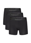 Cotton Boxers 3-pack - Black-Underwear-Bareen-Butler Loftet