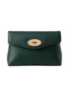 Darley Cosmetic Pouch Heavy Grain - Mulberry Green-Wallet/Purse-Mulberry-Butler Loftet