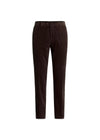 Denz Trousers - Dark Brown-Pants-Oscar Jacobson-Butler Loftet