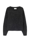 EAST - Charcoal Melange-Knitwear-American Vintage-Butler Loftet
