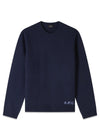 Edward Pullover - Dark Navy-Knitwear-A.P.C-Butler Loftet