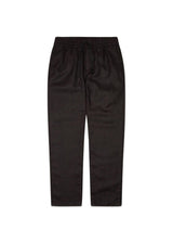 Eik Linen Pant - Black-Pants-Woodbird-Butler Loftet