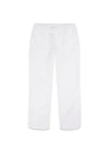 Eik Linen Pant - Off White-Pants-Woodbird-Butler Loftet