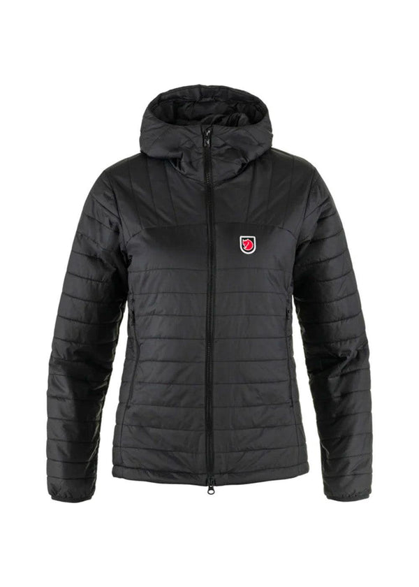 Expedition X-latt Hoodie W - Black-Outerwear-Fjällräven-Butler Loftet