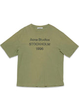 FN-UX-TSHI000013 - Olive Green-T-shirts-Acne Studios-Butler Loftet