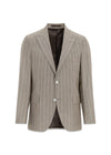 Faron Blazer - Suede Brown-Blazers-Oscar Jacobson-Butler Loftet