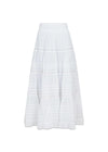 Felicia S Voile Skirt - White-Skirts-Neo Noir-Butler Loftet