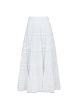 Felicia S Voile Skirt - White