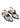 Feminine Buckle Ballerina Metallic - Silver-Shoes-Ganni-Butler Loftet