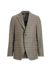Ferry Patch Soft Blazer - Steel Grey-Blazers-Oscar Jacobson-Butler Loftet