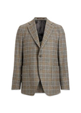 Ferry Patch Soft Blazer - Steel Grey-Blazers-Oscar Jacobson-Butler Loftet