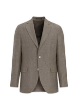 Ferry Soft Blazer - Dusk Brown-Blazers-Oscar Jacobson-Butler Loftet
