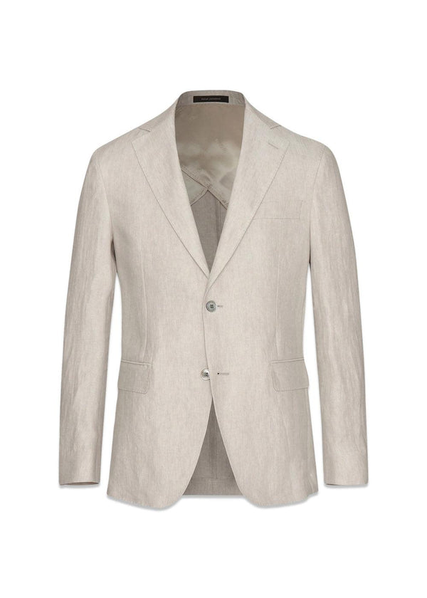 Oscar Jacobsons Ferry Soft Blazer - White Grass. Køb blazers her.