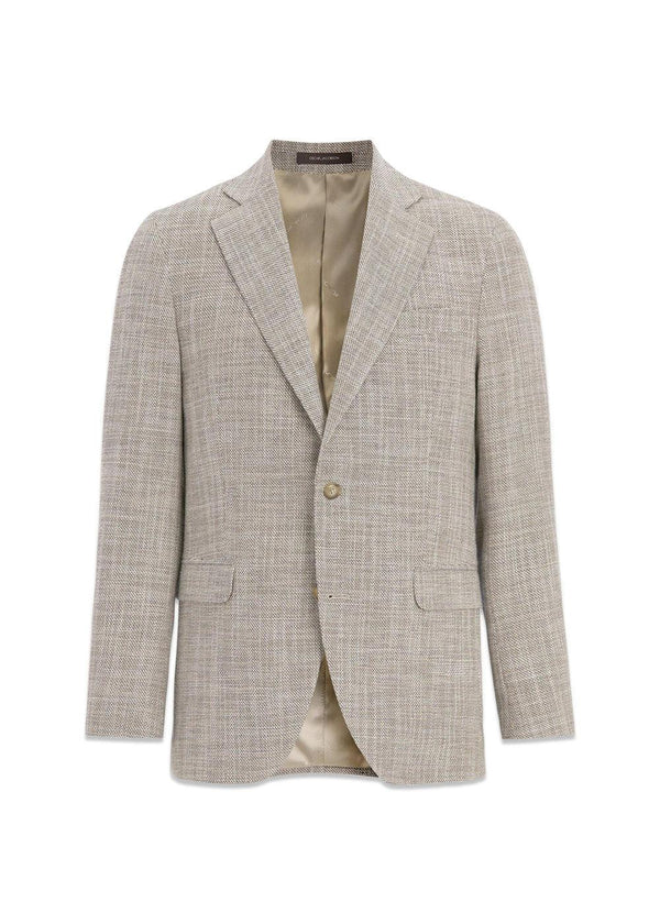 Fogerty Blazer - Almond Beige-Blazers-Oscar Jacobson-Butler Loftet