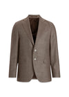 Fogerty Blazer - Hazelnut Brown-Blazers-Oscar Jacobson-Butler Loftet
