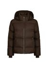 Fox C Puffer Jacket - Dark Brown-Outerwear-Neo Noir-Butler Loftet