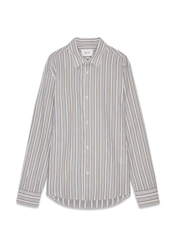 Freddy NO PKT 5973 - Brown Stripe-Shirts-Nn. 07-Butler Loftet